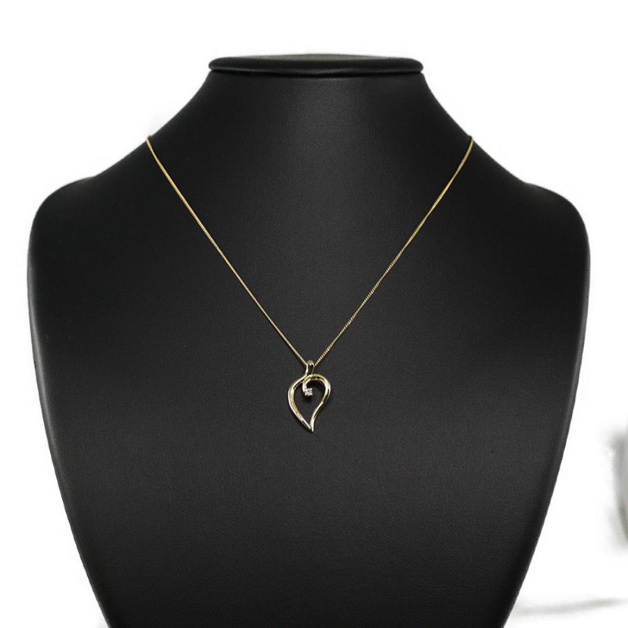 L*y様 TIFFANY&Co. オープンハート（1Pダイヤモンド）ネックレス TIFFANY&Co.（ティファニー） ハートリーフ 1P ダイヤモンドネックレス