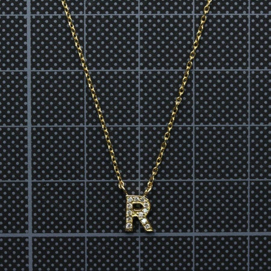 スタージュエリー イニシャルR アルファベット ダイヤモンド