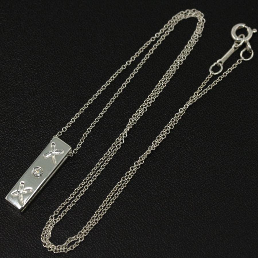 TIFFANY&Co. ティファニー パロマピカソ キスバー 1Pダイヤモンド 