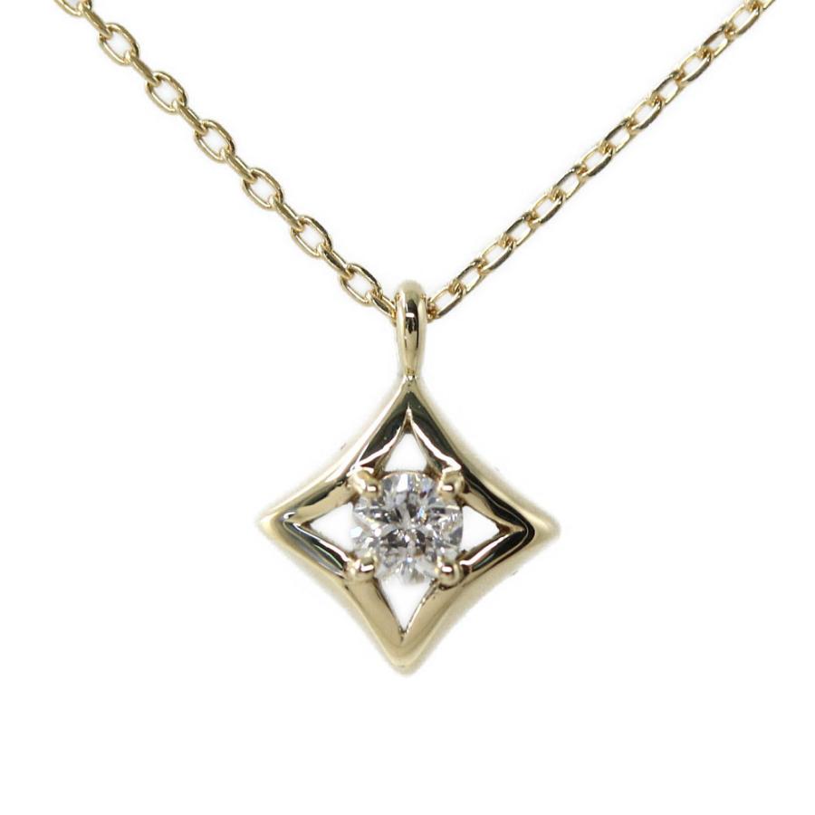 フェスタリア Wish Upon A Star 0.053ct ダイヤモンドネックレス  