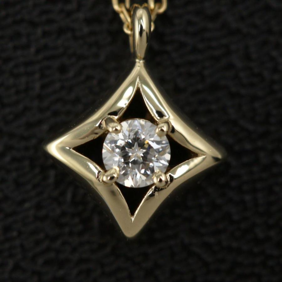 フェスタリア Wish Upon A Star 0.053ct ダイヤモンドネックレス  