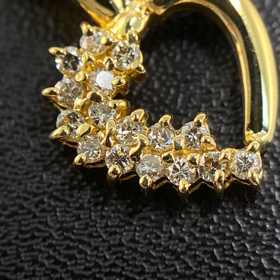 ジュエリーマキ ハートモチーフ・ダイヤモンドネックレス