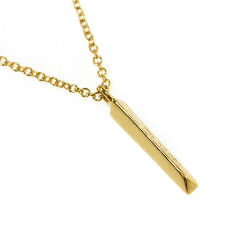 スタージュエリー バーモチーフ 4P・ダイヤモンドネックレス