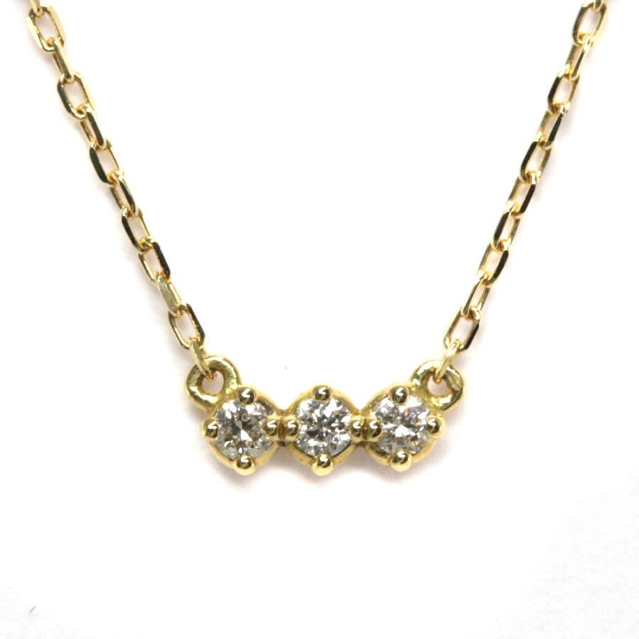 AHKAHアミュレットネックレス　18K ダイヤモンド すぐ届く*AHKAH*18K/ダイヤ アミュレット ネックレス (AHKAH