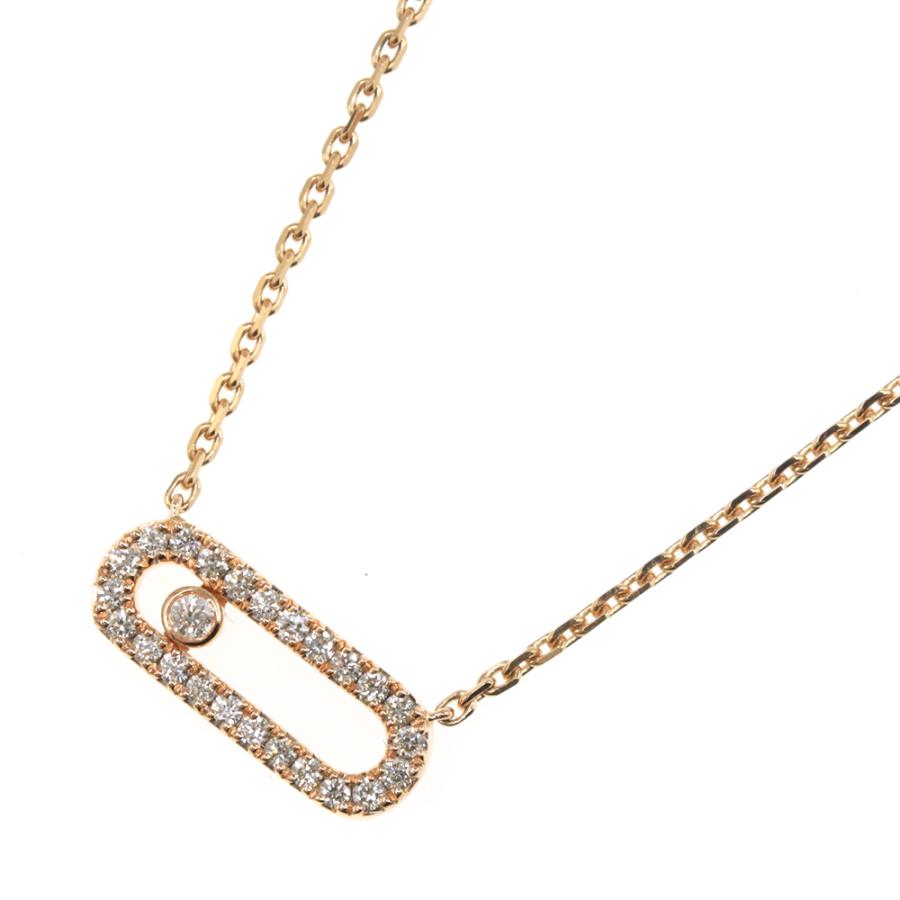 MESSIKA Move Uno LM PV NCK ネックレス　ペンダント 2 Rows Yellow Gold Diamond Pavé Necklace Move Uno | Messika