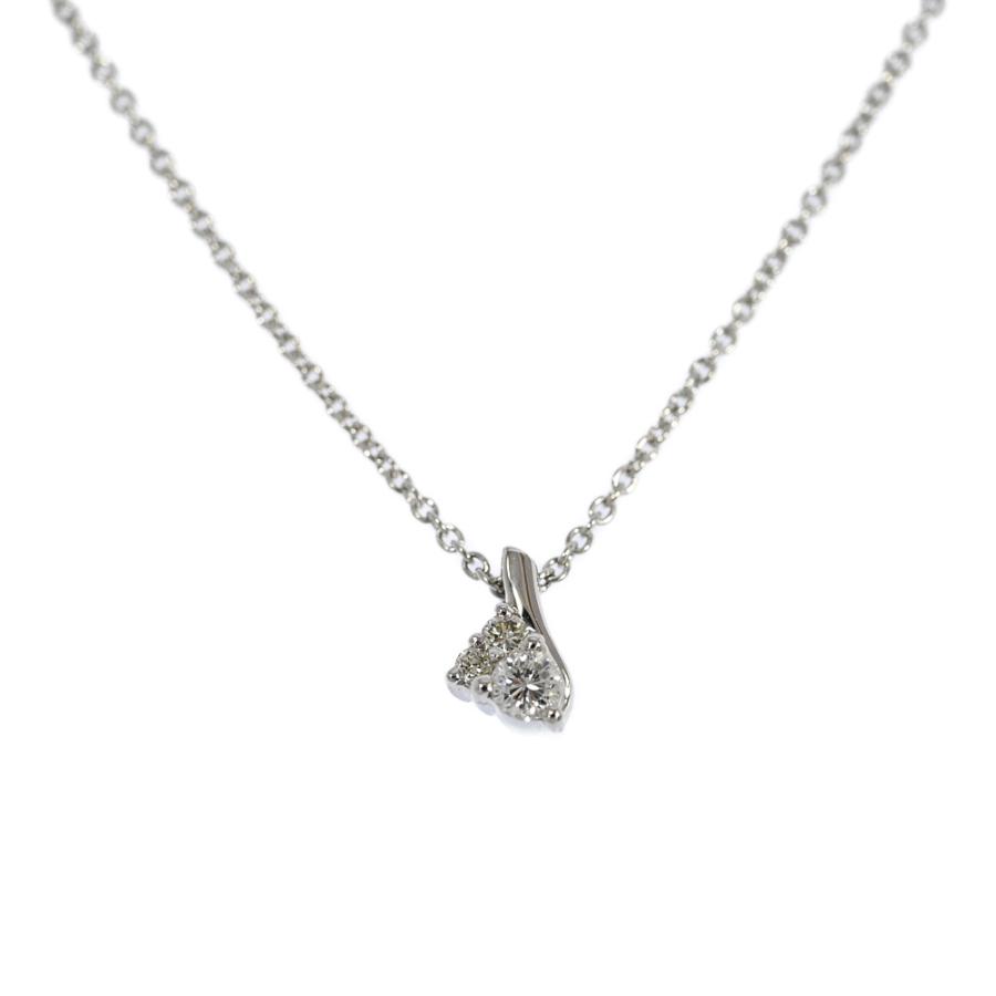 スタージュエリー 天然ダイヤモンドネックレス・シンプル  