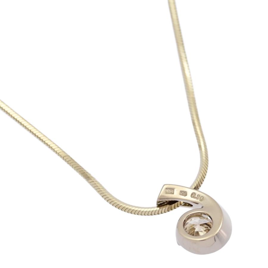 0.3ct/Kashikey/カシケイ フロート 1P・ダイヤモンドネックレス  