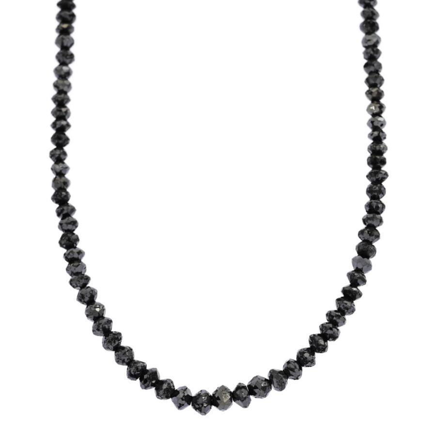 20ct/estelle エステール ブラック ダイヤモンド ネックレス/K18WG/750 