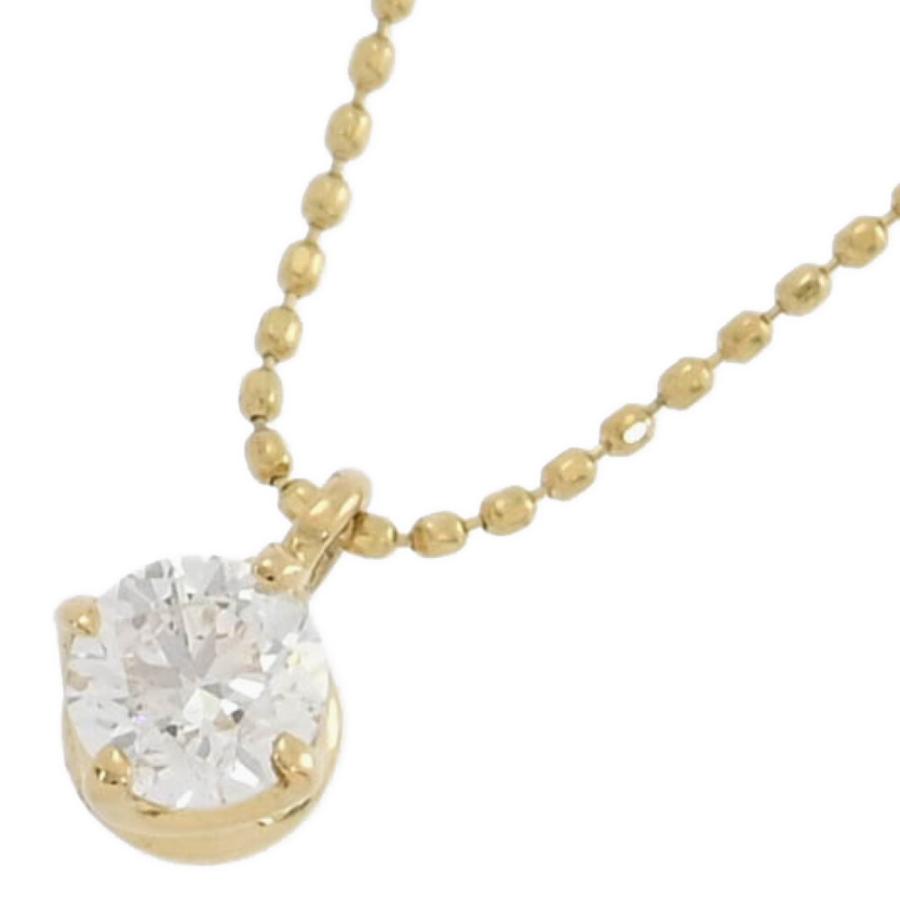 0.15ct/シンプルライン・ダイヤモンドネックレス・ペンダント  
