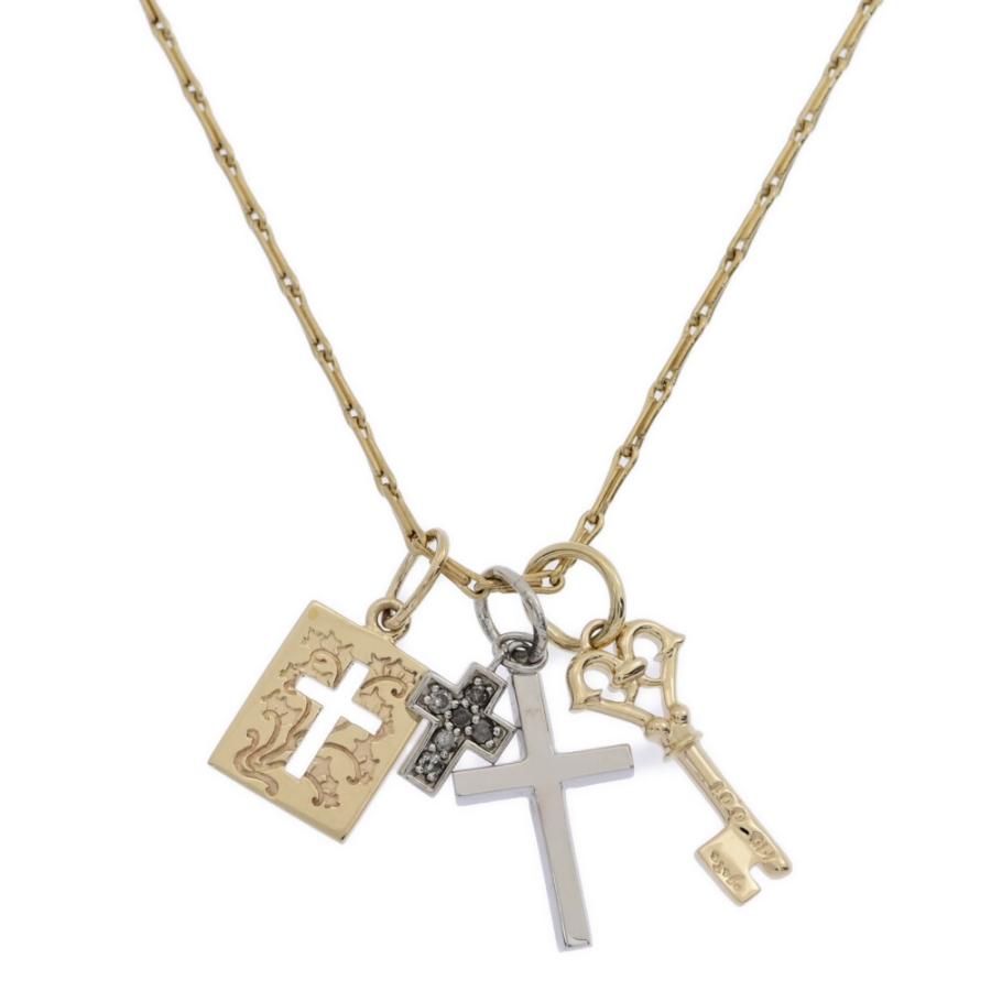 agete 0.07ct/agete アガット クロスモチーフ 7P・ダイヤモンド