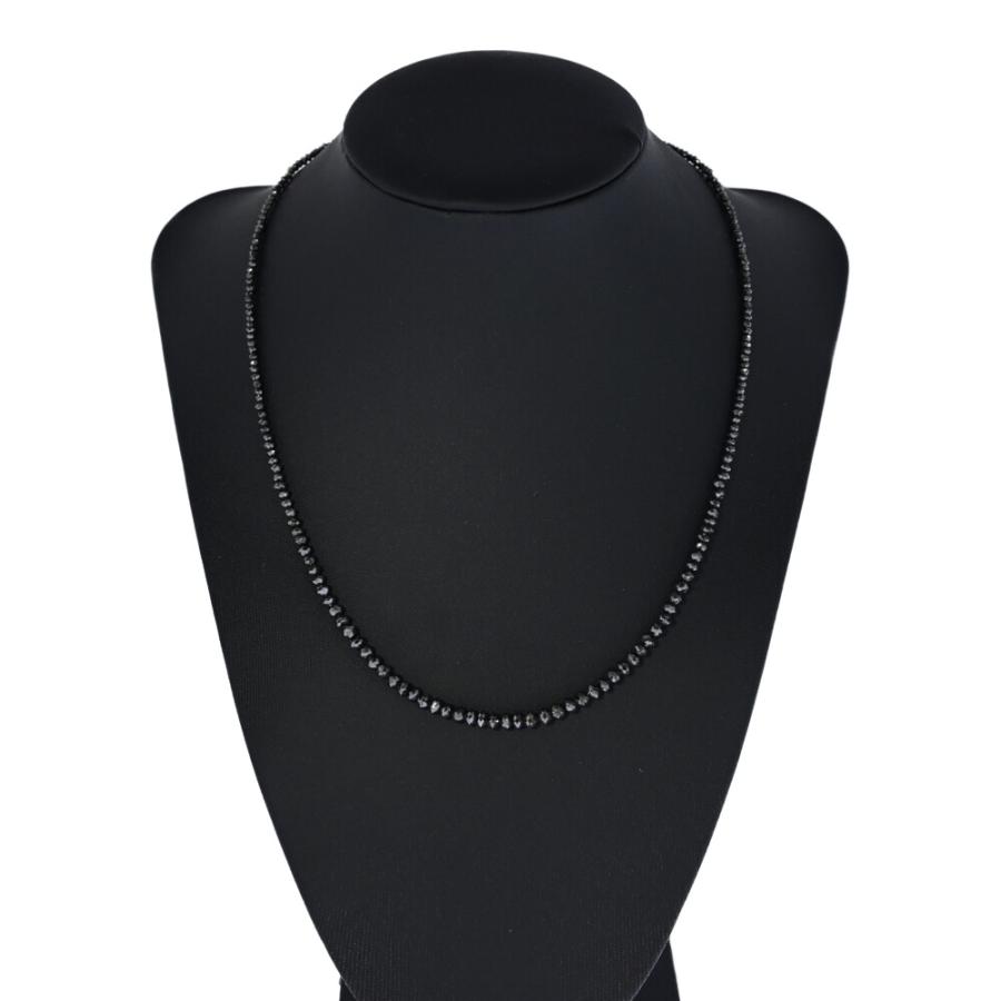 ◎グッドハーツ K18WG刻印 ブラックダイヤ ネックレス ◎グッドハーツ K18WG刻印 ブラックダイヤ ネックレス