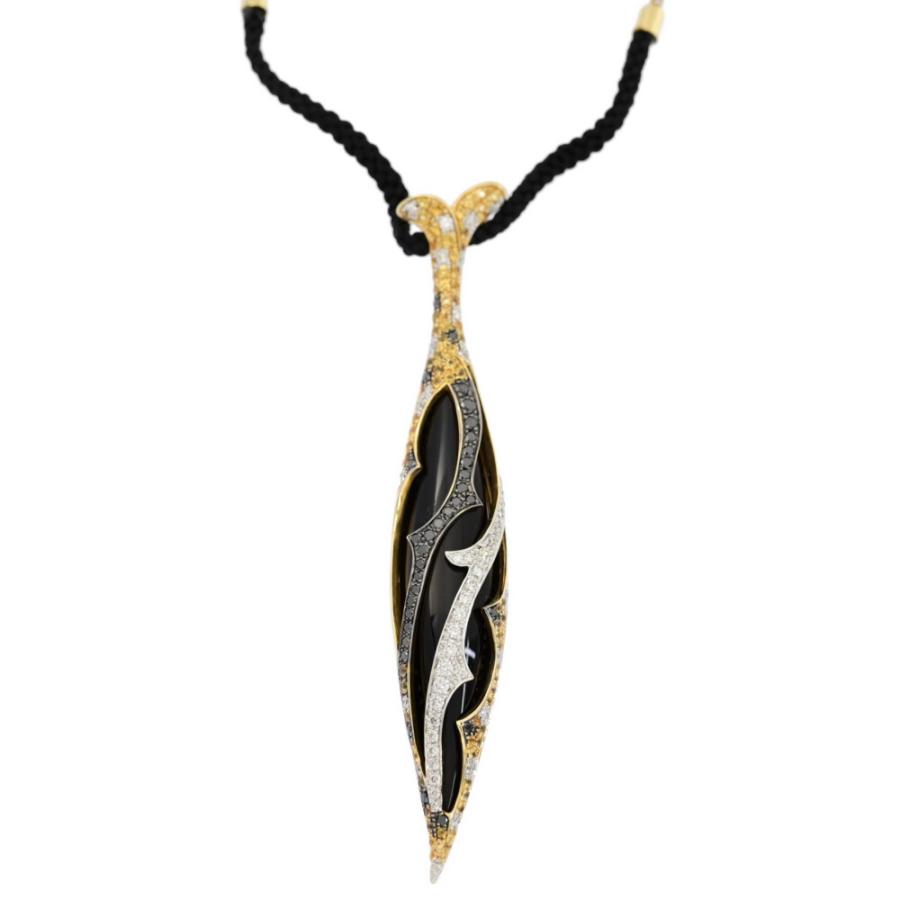 0.89ct/FD:0.88ct/フィッシュ オニキス・カラーダイヤモンド  