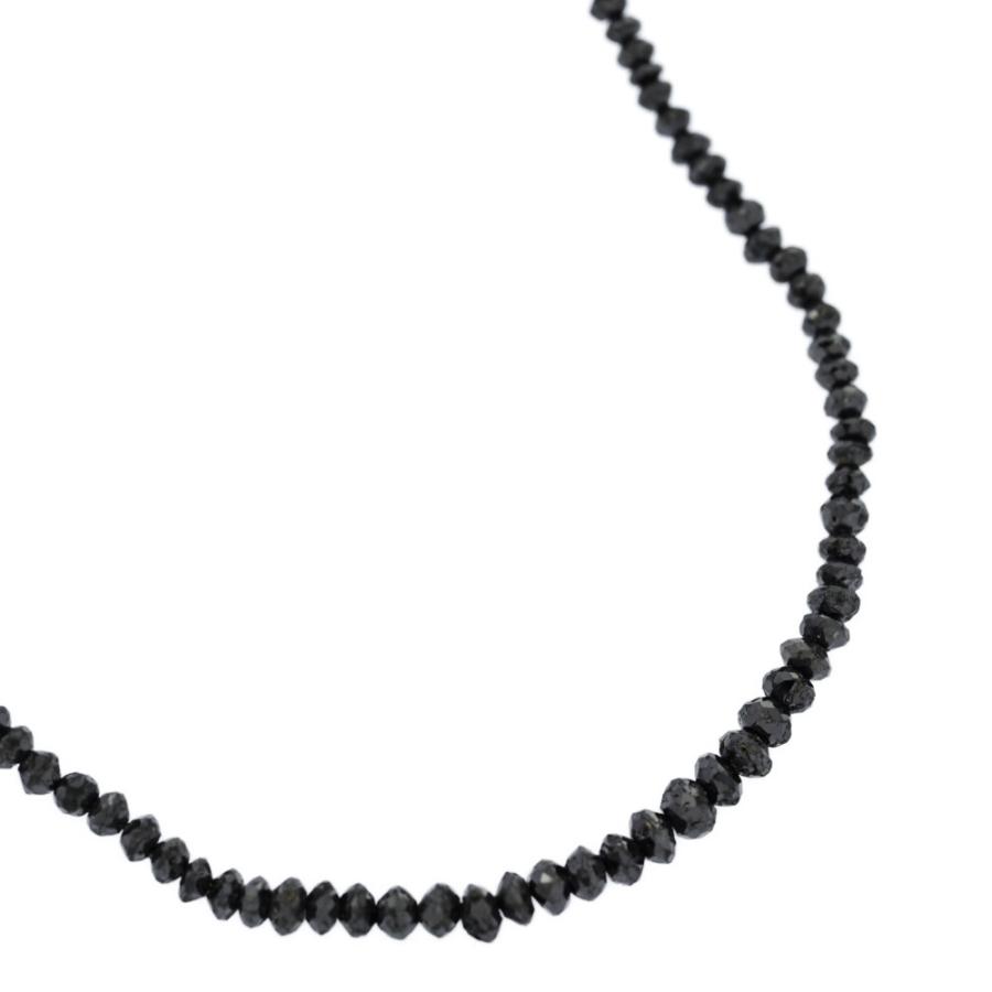 20ct/ブラック・ダイヤモンド ネックレス・ペンダント/K18WG/750-5.3g
