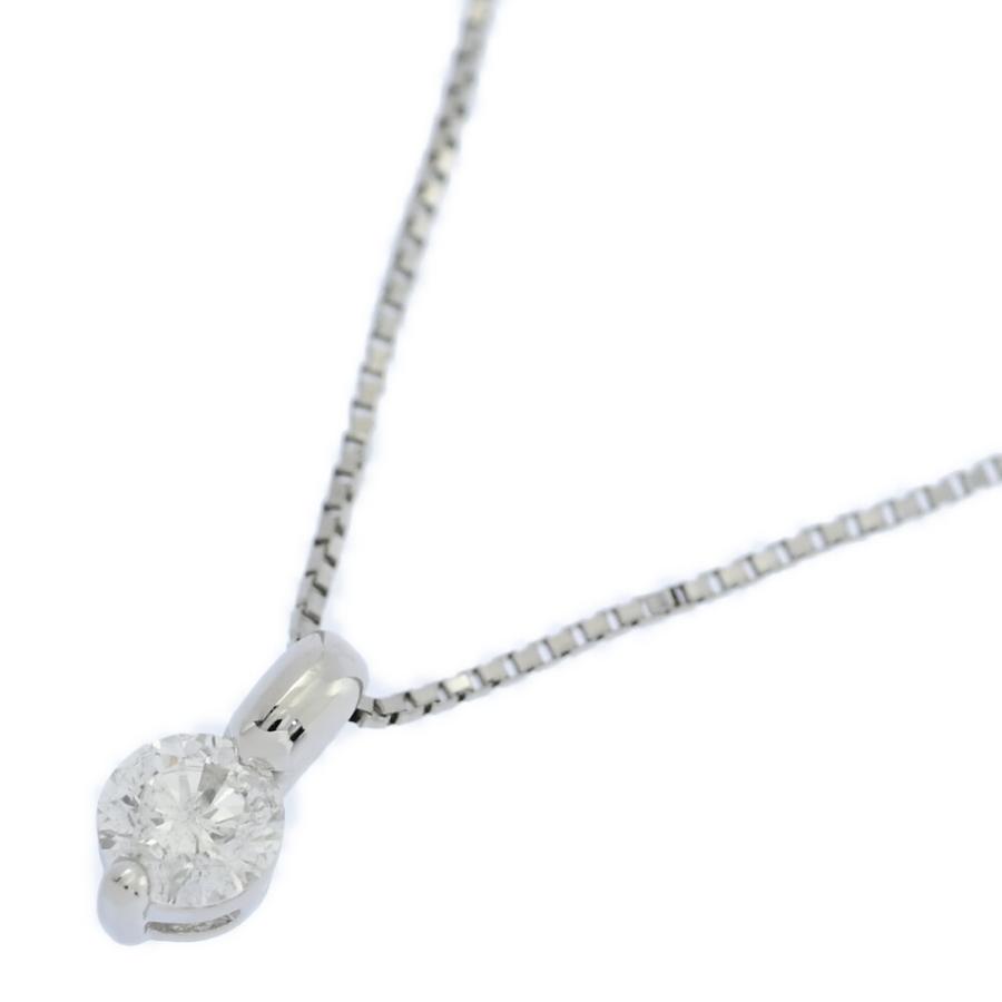 0.3ct/ワンポイント ダイヤモンド ネックレス・ペンダント/Pt900-Pt850 