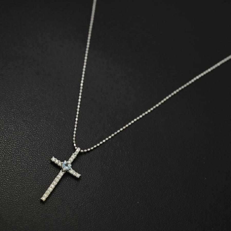 0.12ct/クロスモチーフ・ハートモチーフ ダイヤモンド・トパーズ