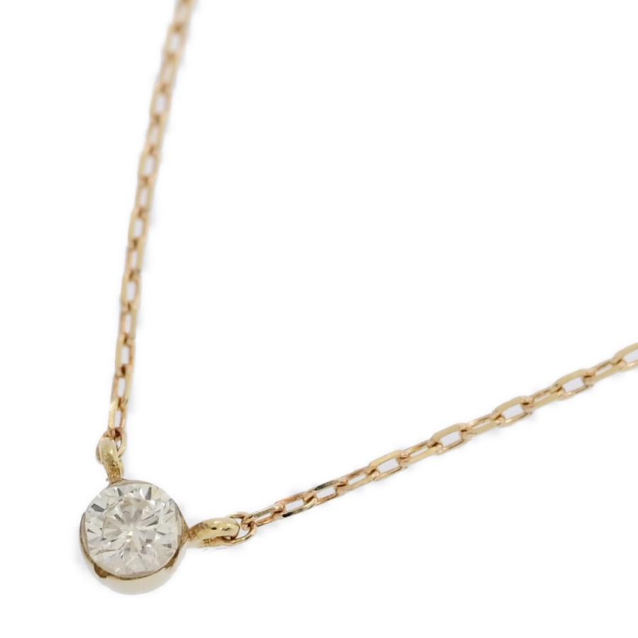 COCOSHNIK ゴールド ダイヤモンド ネックレス