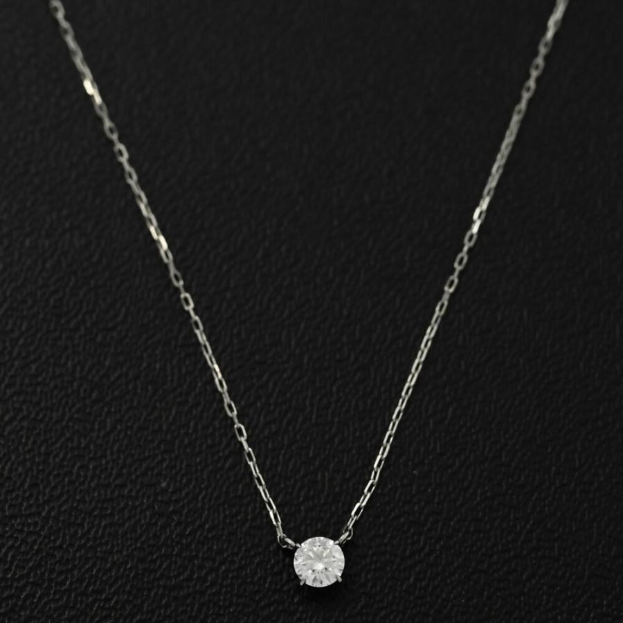ラザールダイヤモンド❤️MALINA／マリーナネックレス0.28ct・Pt950 LAZARE DIAMOND Pt950-1.1g/0.08ct/プラチナ/ラザールダイヤモンド