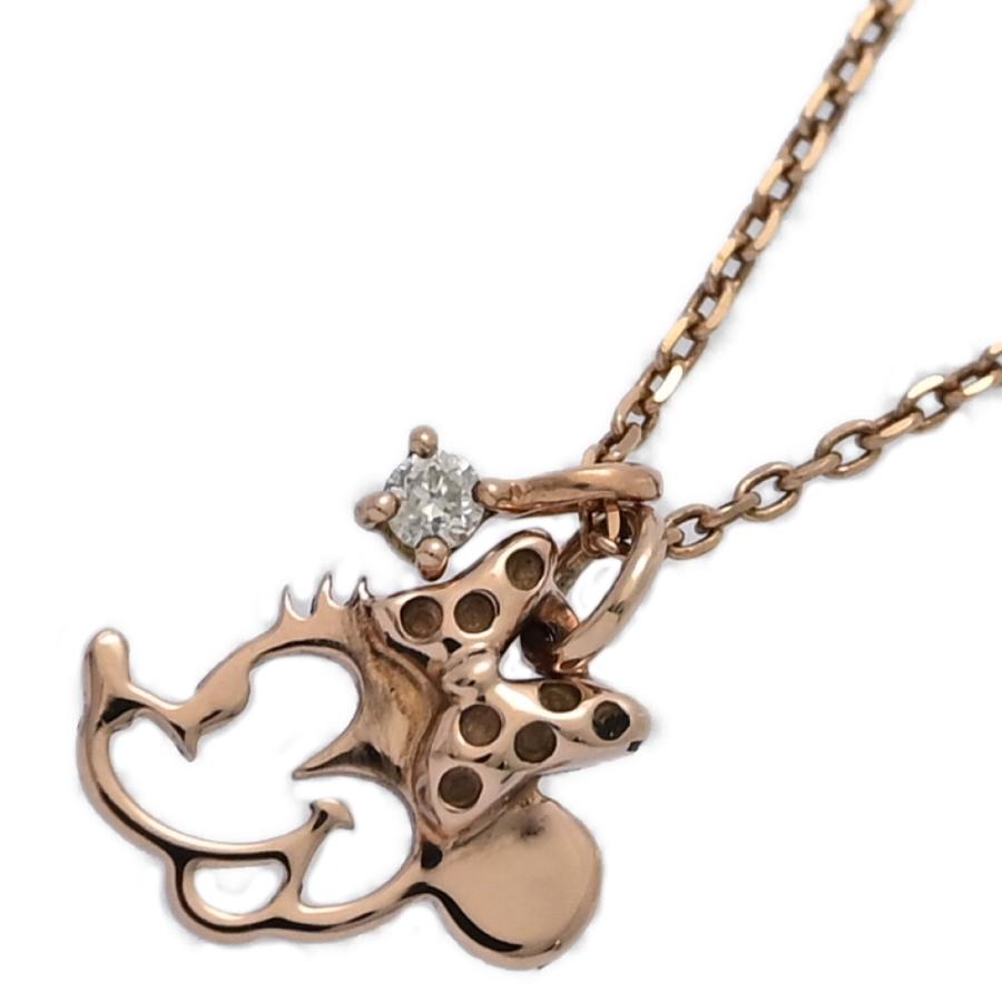 4℃ ×Disney k10 PG ミニーネックレス 4℃ ヨンドシー ミニーマウス