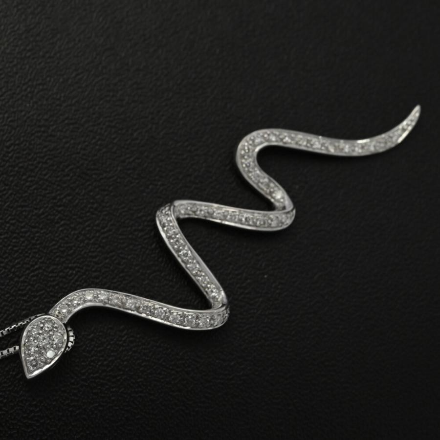 ラスト1点) 0.4ct/VERITE /ベリテ スネークモチーフ ダイヤモンド