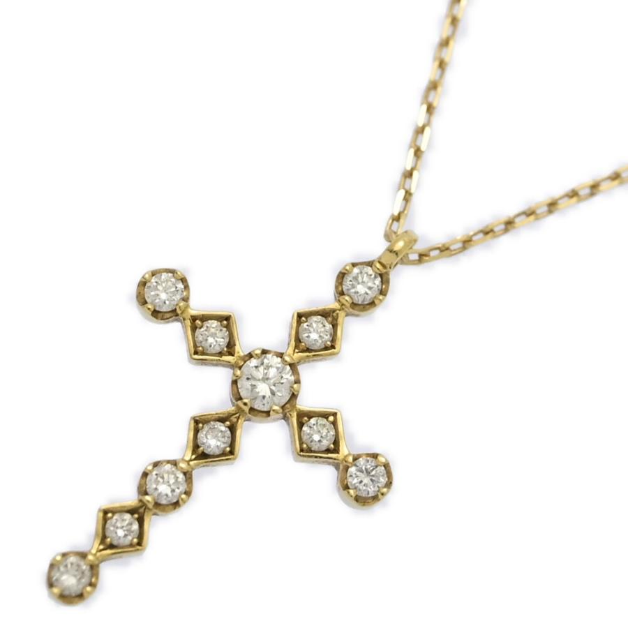 AHKAH（アーカー） 美品 0.09ct AHKAH ビリーブクロス ダイヤモンド 