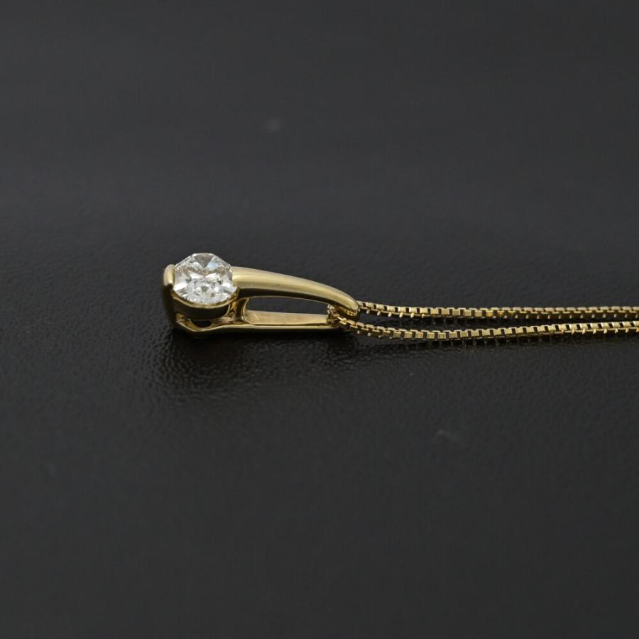 0.38ct/TASAKI タサキ 田崎真珠 シンプルライン ダイヤモンド