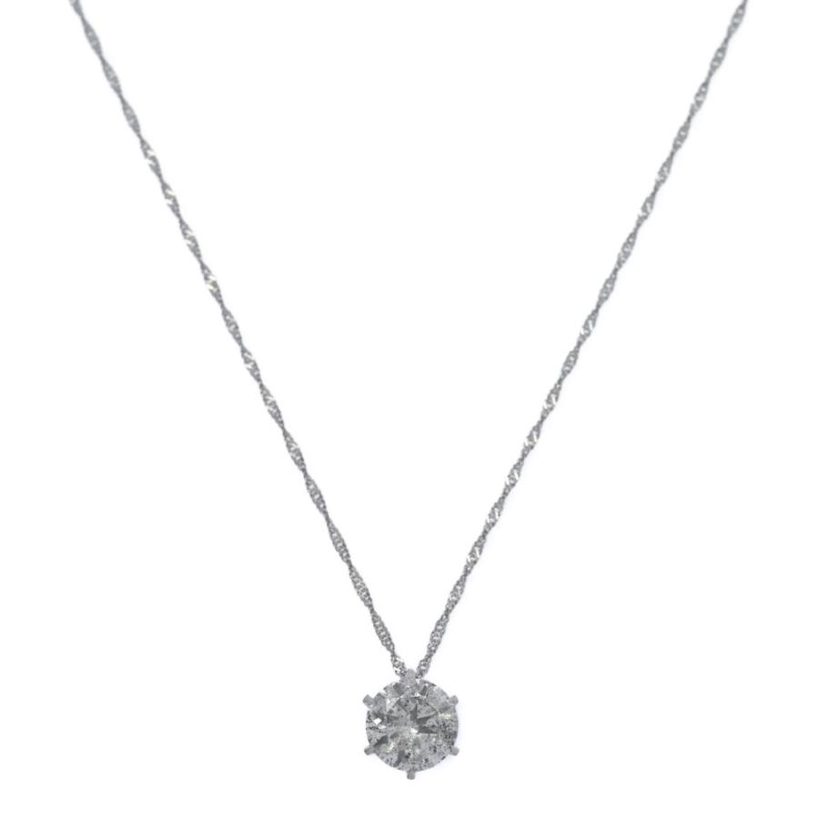 美品 1点モノ 2.352ct 大粒 ダイヤモンド ネックレス ペンダント Pt900-Pt850-3.0g プラチナ /h260227/606096_2