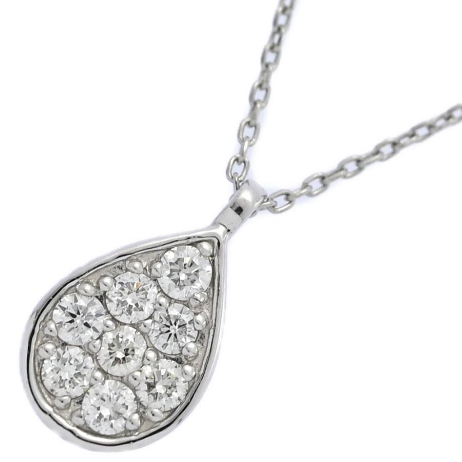美品 1点モノ 0.15ct ダイヤモンド ドロップ ペアシェイプモチーフ 