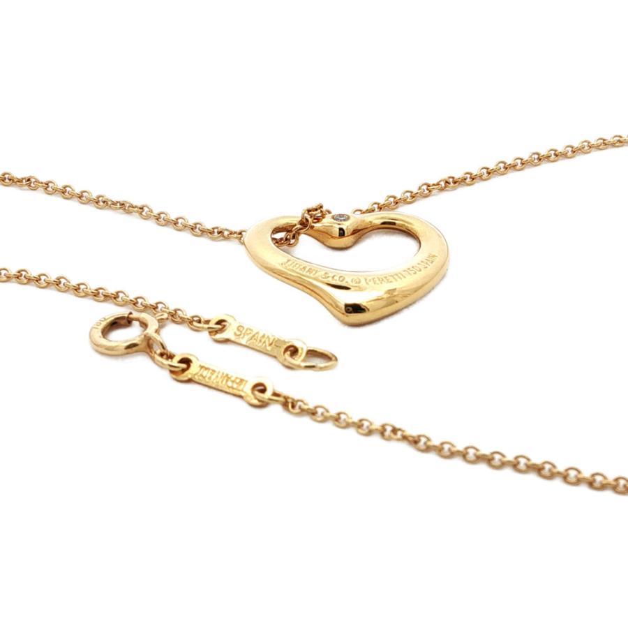 TIFFANY ＆ Co. ティファニー オープンハート 2P ダイヤモンド 