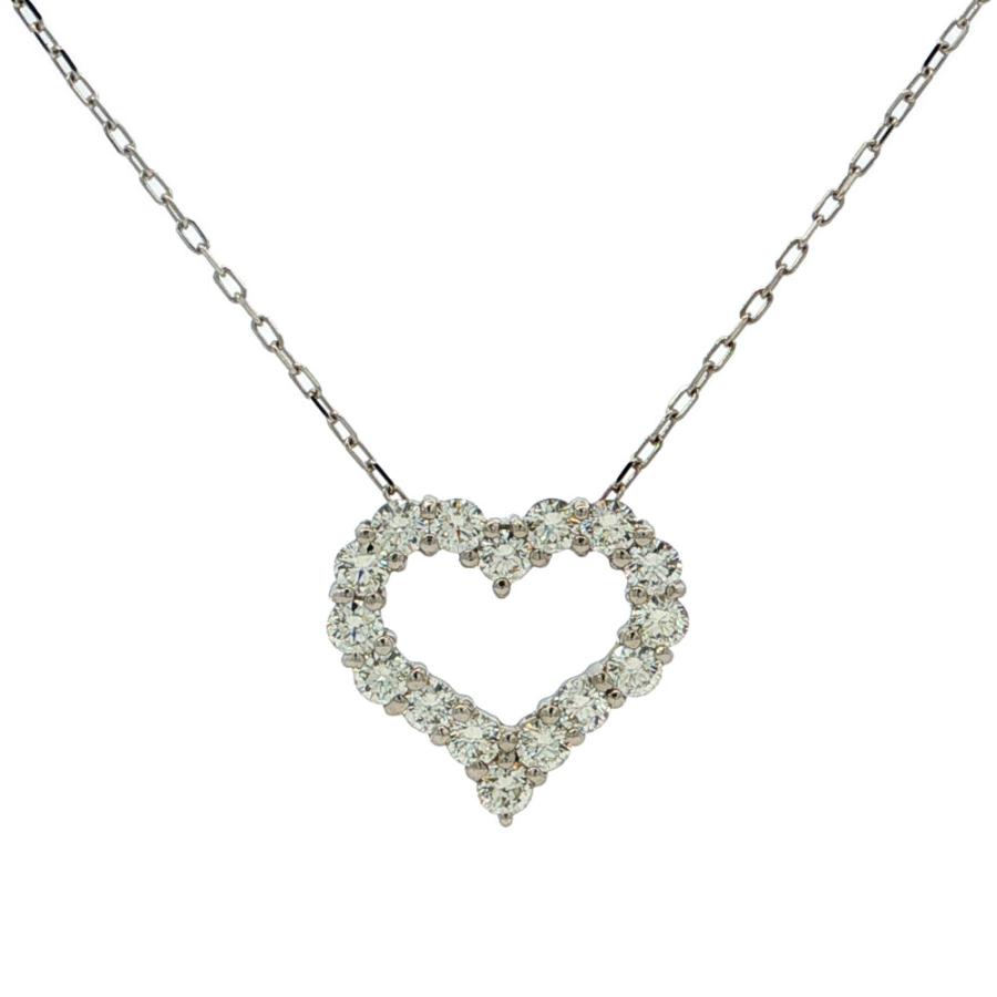PT900/PT850 ダイヤ0.5ct ネックレス 長さ調整可 美品 0.5ct ダイヤモンドネックレス ペンダント Pt900-Pt850-2.2g プラチナ