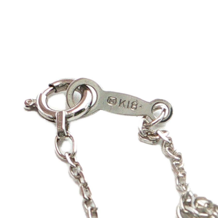 MIKIMOTO（ミキモト） ダイヤモンドネックレス ペンダント K18Y+W/750 