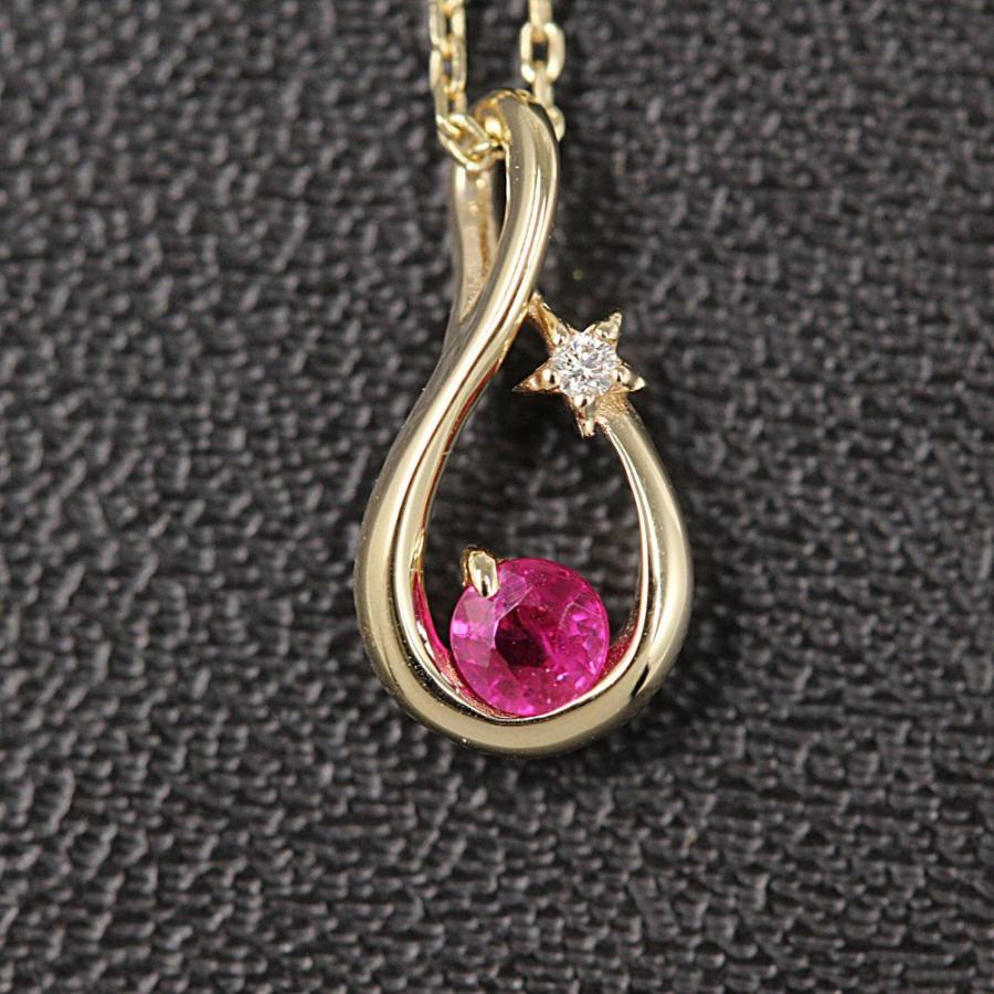 スタージュエリー RUBY SHOOTING STAR NECKLACE Shooting Star Ruby