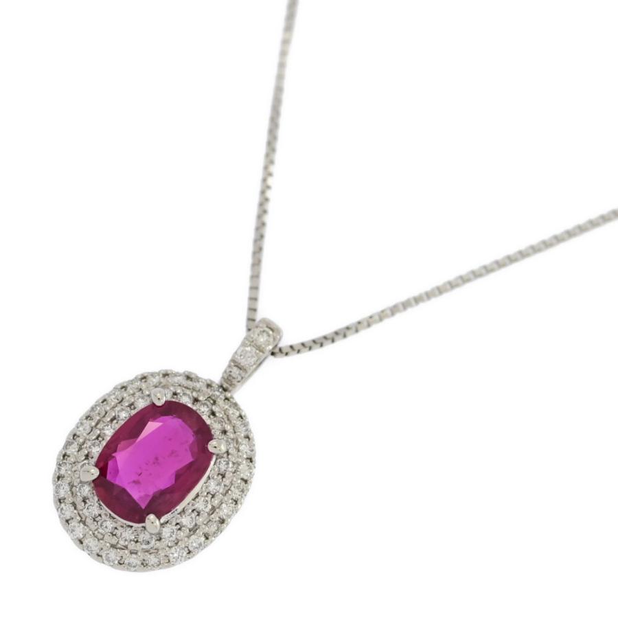 RU1.381ct/FD:0.32ct/タイ・シンプルライン・ルビー・ダイヤモンド 