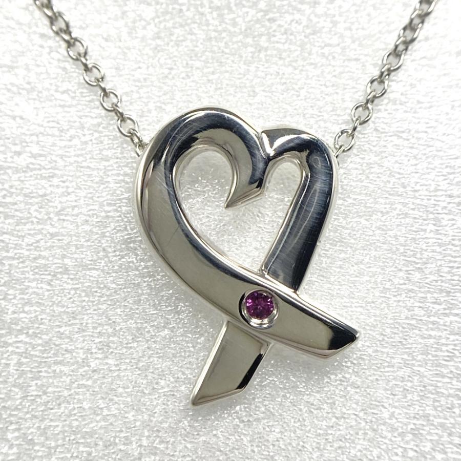 TIFFANY&Co. ティファニー ラビングハート 1P・ピンクサファイア TIFFANY&Co. ティファニー ラビングハート 1P・ピンクサファイア