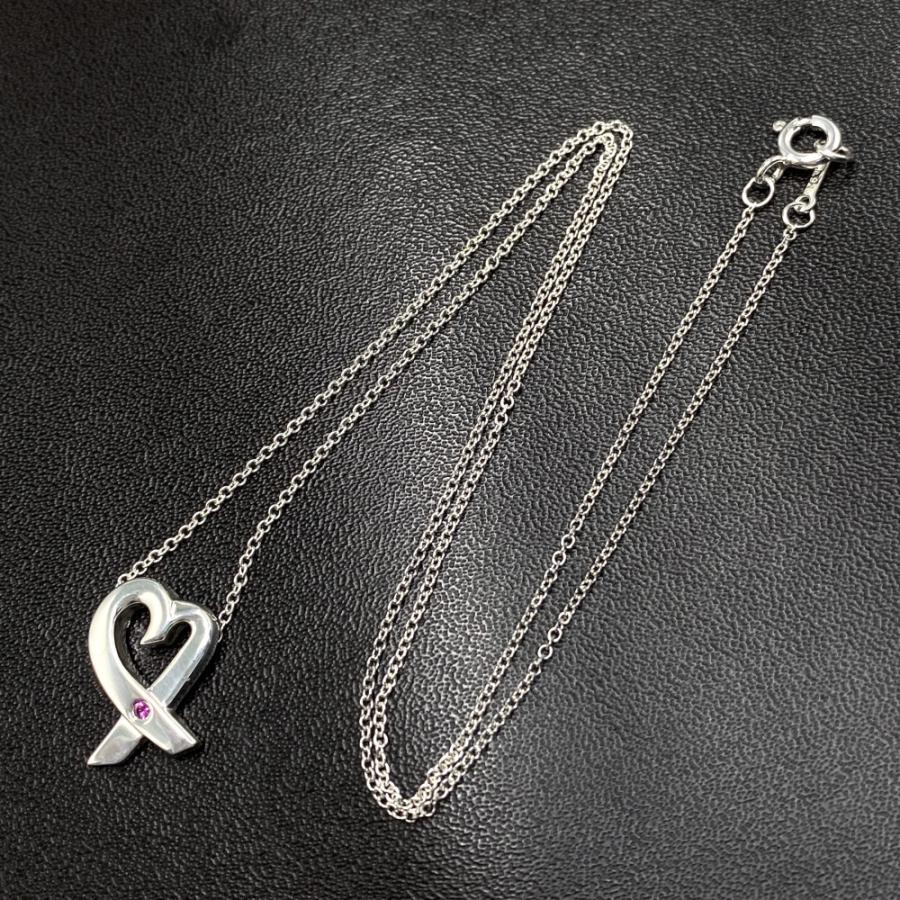 TIFFANY&Co. ティファニー ラビングハート 1P・ピンクサファイア TIFFANY&Co. ティファニー ラビングハート 1P・ピンクサファイア
