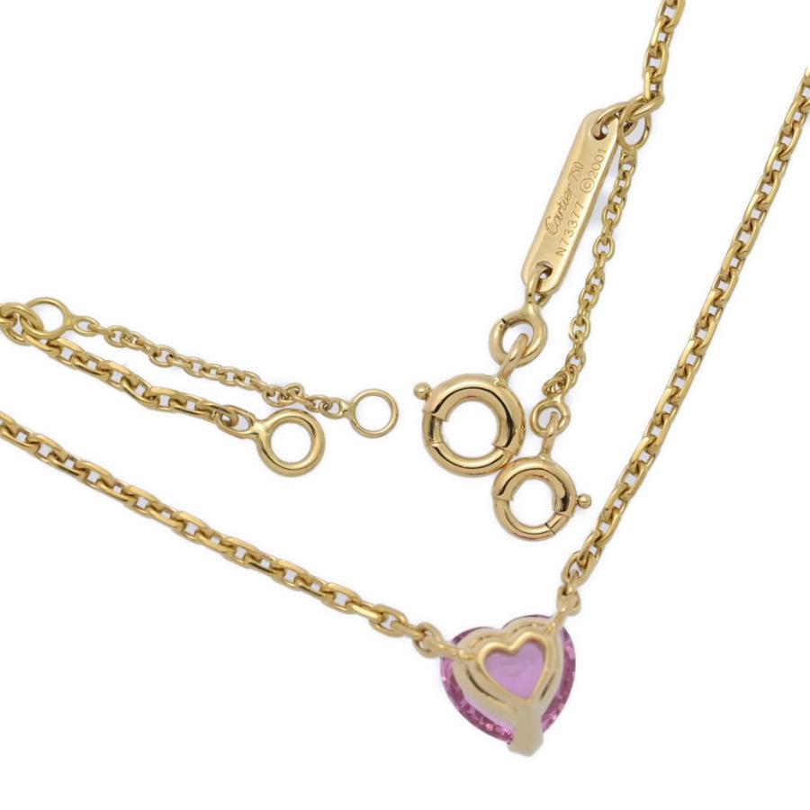 Cartier ピンク ハート モチーフ ボールペン ケース付き Cartier