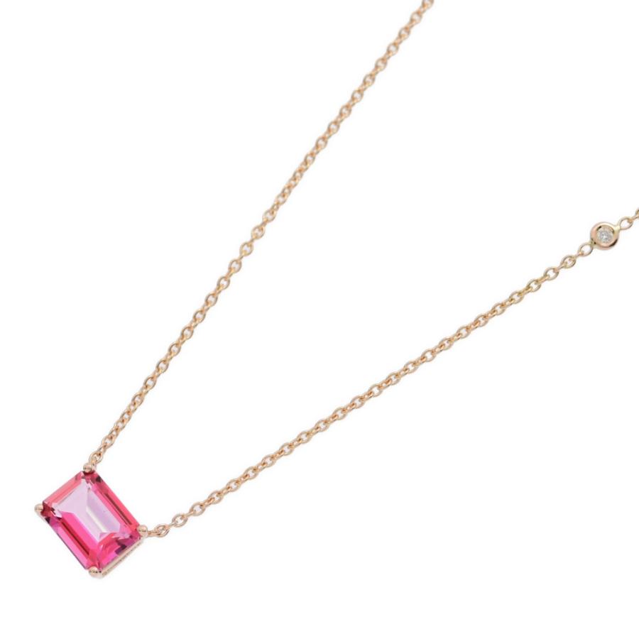 18PG ダイヤモンドネックレス ダイヤモンド ネックレス K18PG 一粒 0.3ct 鑑定書付 0.353ct D