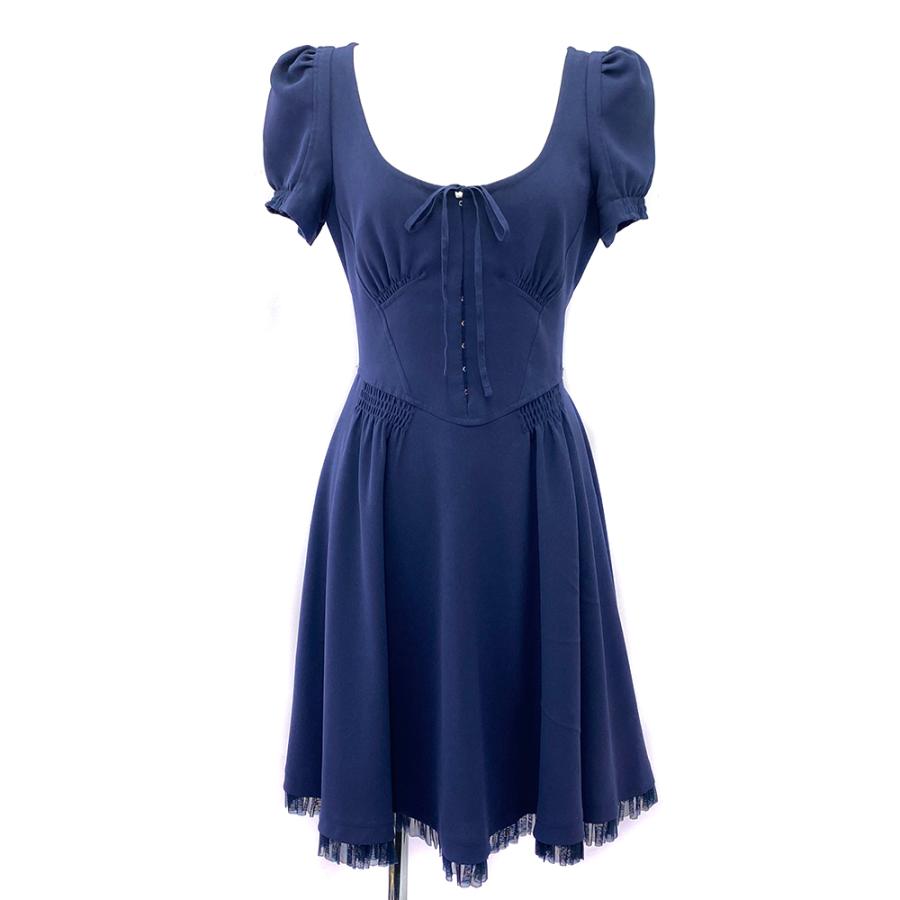 ベッツィージョンソン ドレスワンピース/2/ブルー/BETSEY JOHNSON 翌日  