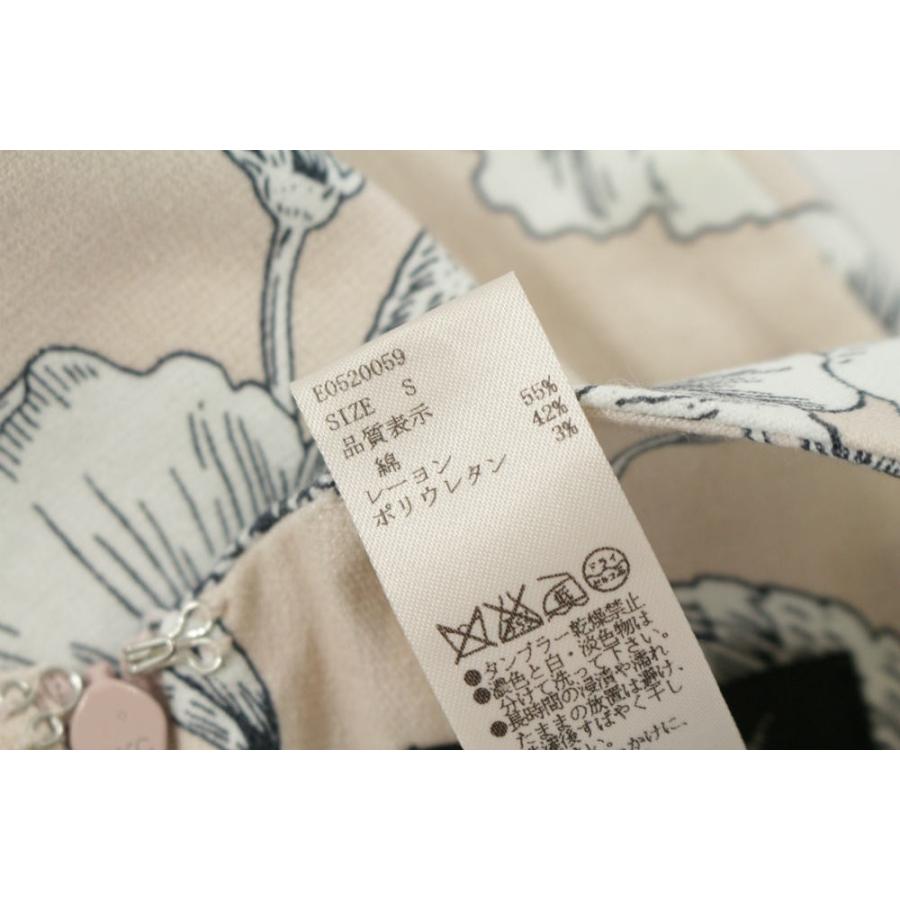 〈新品〉デュラスアンビエント/ワンピース/オフ白/S デュラスアンビエント ノースリーブ・花柄・ワンピース/E0520059/S