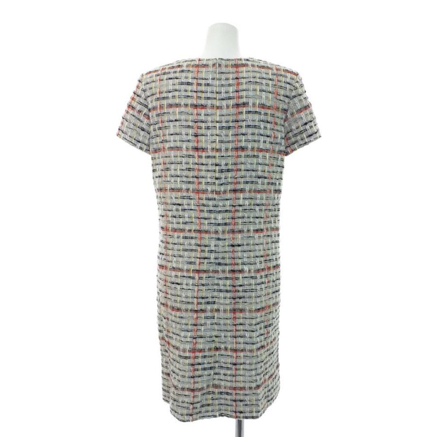 CHANEL 超美品・シャネル DRESS COTTON TWEED・半袖・ワンピース