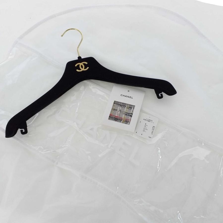 CHANEL 超美品・シャネル DRESS COTTON TWEED・半袖・ワンピース