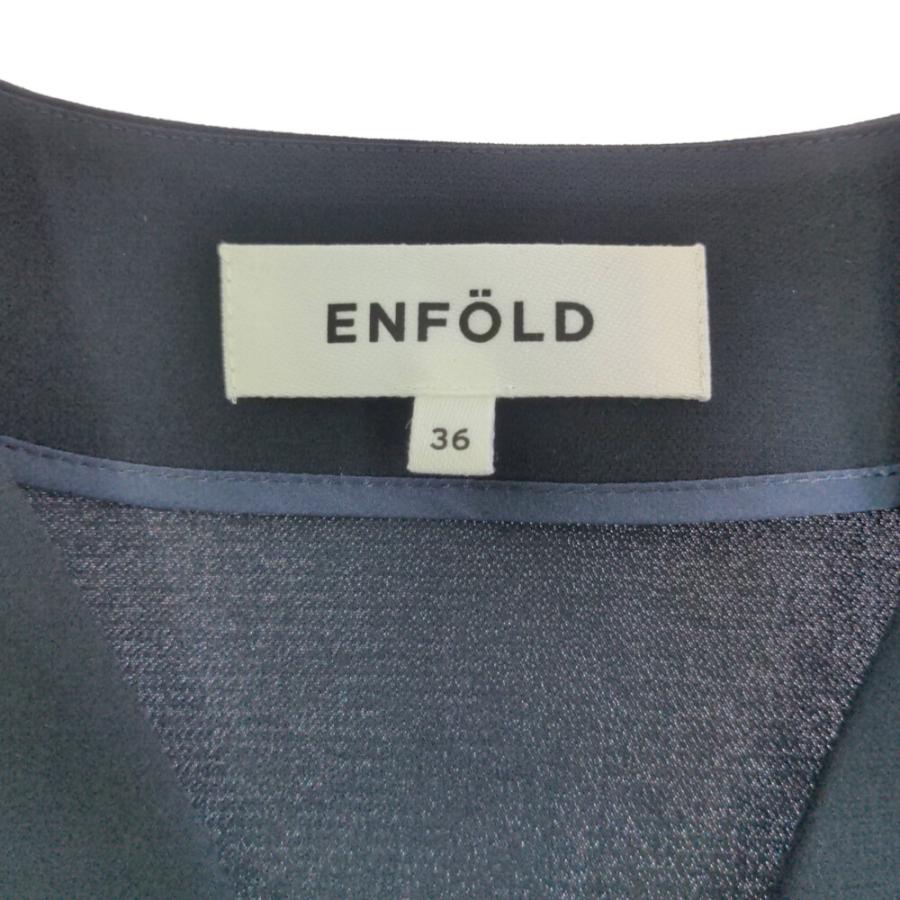 ENFOLD（エンフォルド） 18AW/ランダムヘムフレアドレス/36ワンピース
