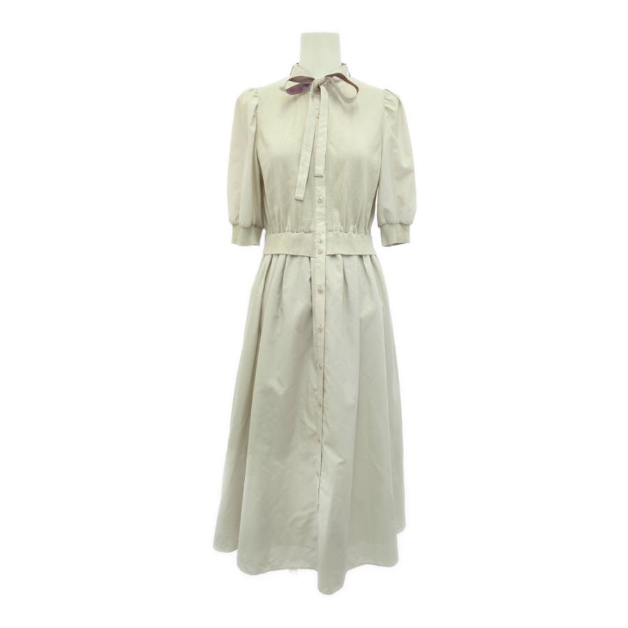 BLUE LABEL CRESTBRIDGE リボンタイ・ドッキング ワンピース BLUE LABEL CRESTBRIDGE ブルーレーベルクレストブリッジ