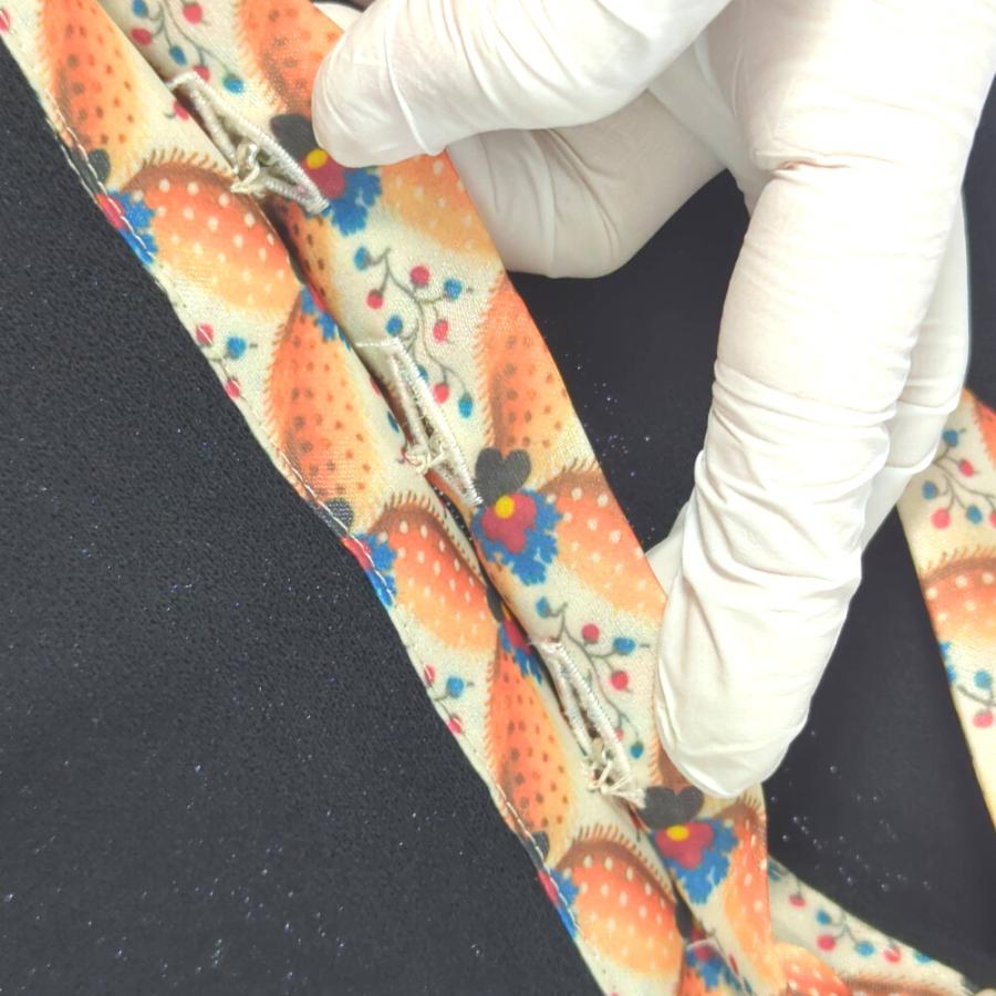 ETRO エトロ フラワーパターン 切り替え シャツ ロングワンピース/232-11640-0498/38/ブラック/マキシ丈/b260202/604447 | ETRO | 07