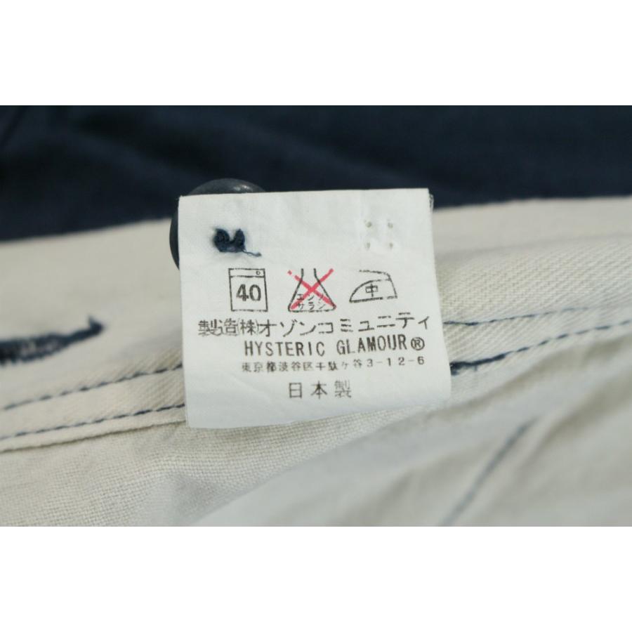 HYSTERIC GLAMOUR（ヒステリックグラマー） ワッペンオーバーオール