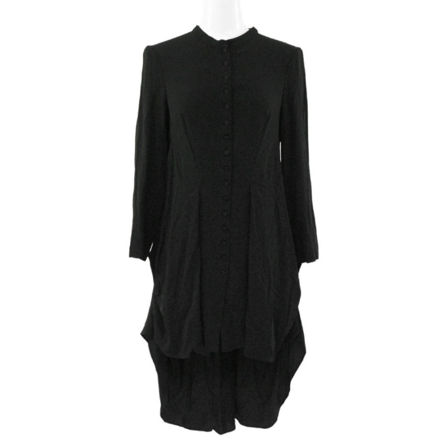 アレキサンダーマックイーン シルク シャツワンピース/260189/36