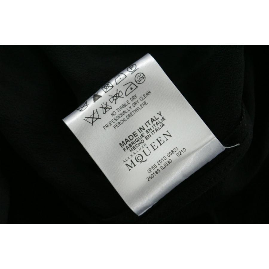 アレキサンダーマックイーン シルク シャツワンピース/260189/36