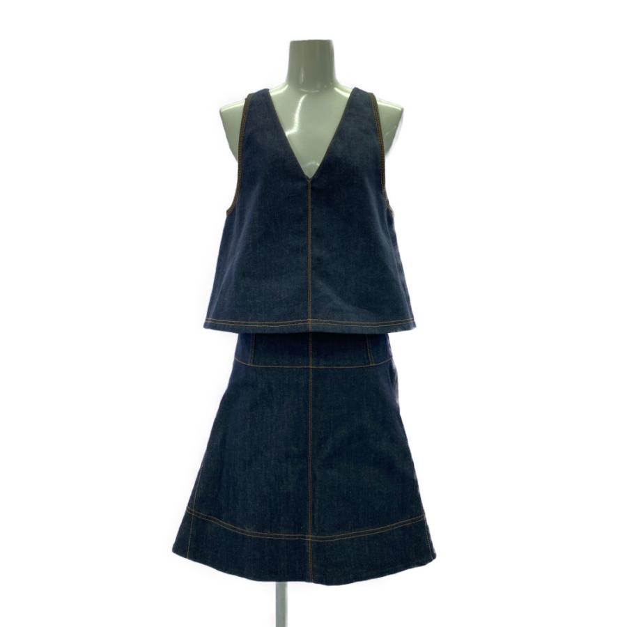 フェンディ ARITO DENIM・デニム ベストセットワンピース/FLD508A0MR