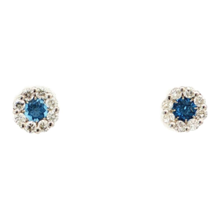 0.16ct 0.1ct ペアスタッド アウイナイト ダイヤモンドピアス Pt900