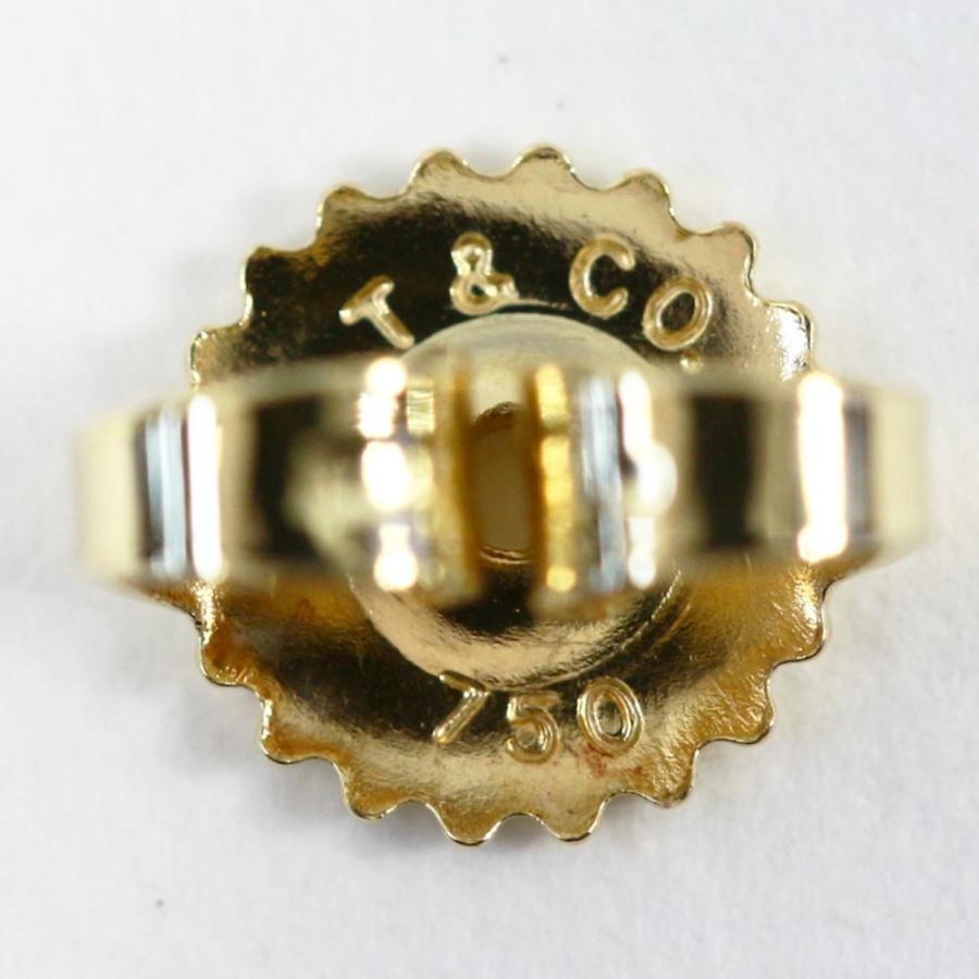 TIFFANY&Co. ティファニー ツイスト・コンビスタッドピアス/Sv925×K18