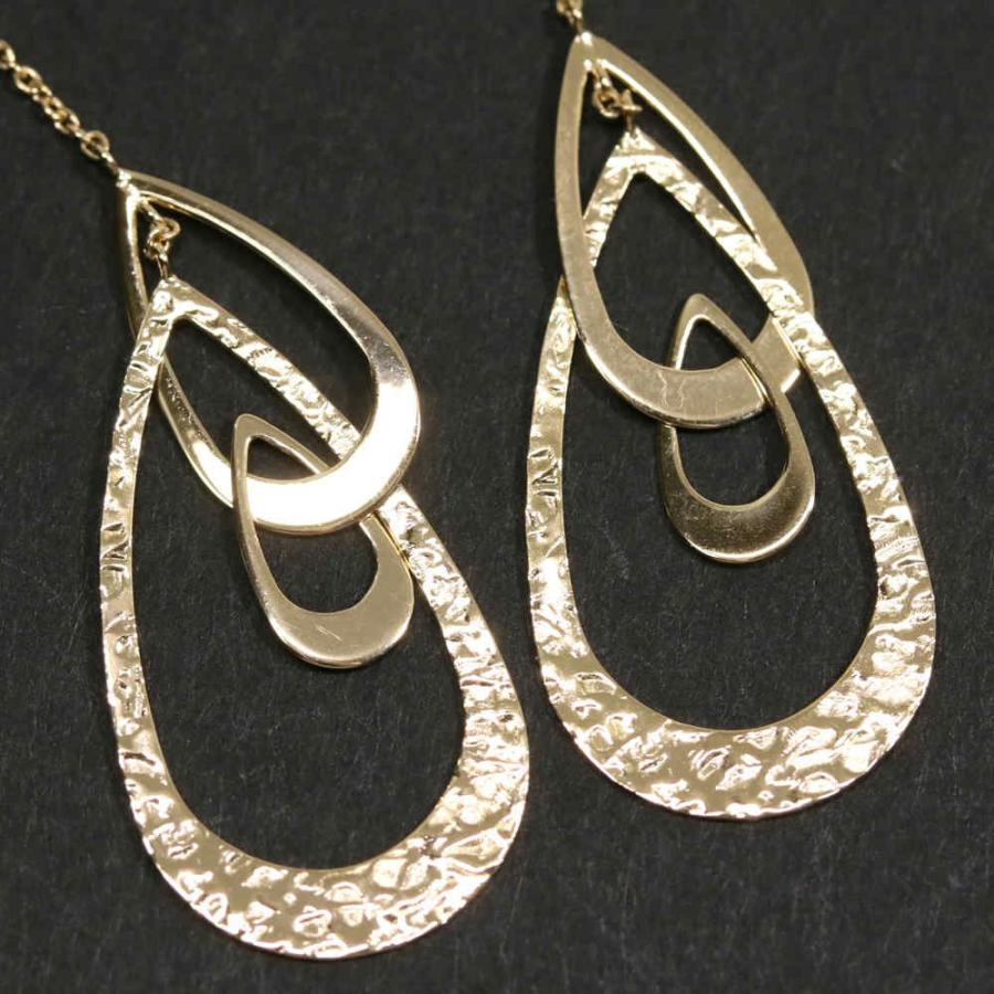 スタージュエリー TEAR dangle PIERCE(L)ピアス/K18YG/750-2.0g